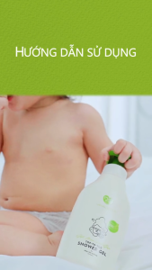 Sữa Tắm Gội Toàn Thân Cho Bé sơ sinh Natural BéBé Mămmy kết hợp 2 trong 1 dành riêng cho tóc và cơ thể mỏng manh của bé