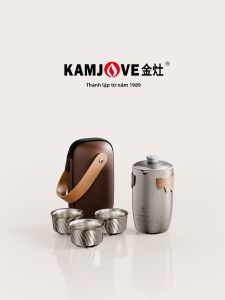 Kamjove | Bộ Trà Di Động Titanium Mới