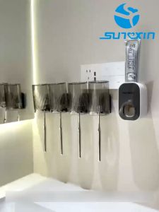SUNXIN Tempat Gelas Sikat Gigi C09/C10 Dispenser Rak Sikat Gigi / Gantungan Tempel
