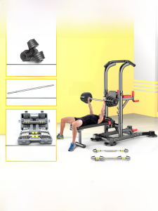 Horizontal Bar Indoor Home Pull-up Device Single Bar Parallel Bar Horizontal Push Squat Stand Floor Hanging Bar Family Fitness Equipment