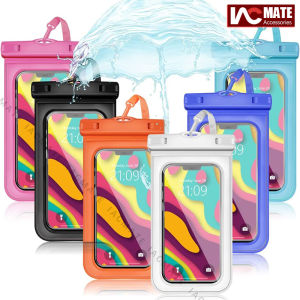 Waterproof Phone Pouch Universal Phone Waterproof Case Compatible for iPhone 14 13 12 Max Pro Samsung Galaxy s22 s10 Up to 7.2" IPX8 Cell Phone Dry Bags