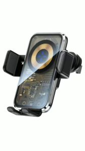 Wireless Car Charger 15W Fast Charging | Auto Clamping Auto Sensor Phone Holder Wireless Charging Car Accessories