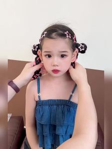 Phụ Kiện Tóc Đan cho Trẻ Em Thiết Kế Ngôi Sao