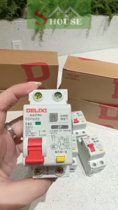 RCBO Aptomat Chống giật Chống chập và Chống quá tải Delixi hàng Chính hãng