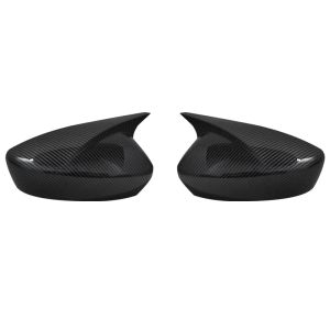 For Mazda 6 Atenza 2019-2022 Car Ox Horn Rearview Side  Mirror Cover Trim Frame Side Mirror Caps