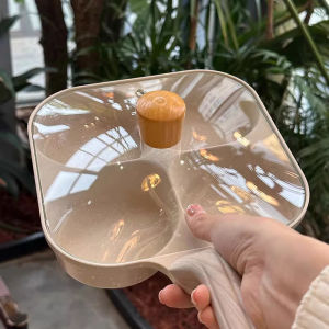 Deepened Four-Hole Non-Stick Egg Fry Pan Breakfast Burger Egg Multifunctional Flat Bottom Pot with Lid for Home Use Kitchen