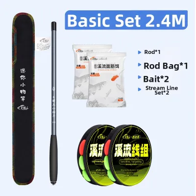 JUQINWANG | Ultra-light Ultra-thin Portable Telescopic Rod Mini Fishing Kit