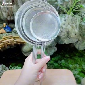 Rây Lọc inox 304 Bằng Thép Không GỉLọc Chanh Lọc Thức Ăn đủ SIZE