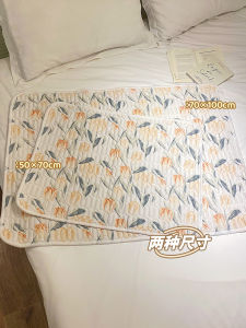 แผ่นรองนอนซับเลakyproof แห้งสัมผัสกับน้ำ ใช้งานได้หลากหลาย แผ่นรองนอนแบบอเนกประสงค์สำหรับเด็ก อายุ 1-3 ปี