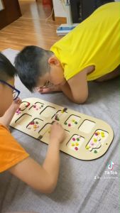 Ô ăn quan trò chơi dân gian bằng gỗ gấp gọn