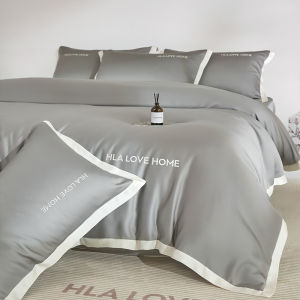 HLA | Summer Silk-like Luxurious Bedroom 4-Piece Set