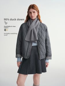 DUSHU | Oversized Warm Down Jacket 90%