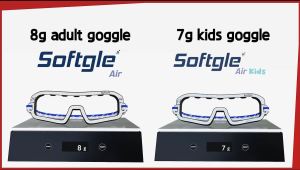 แว่นตาดำน้ำสำหรับเด็กขนาด7ก.แว่นนิรภัยป้องกันหมอกอเนกประสงค์แบบใช้แล้วทิ้ง