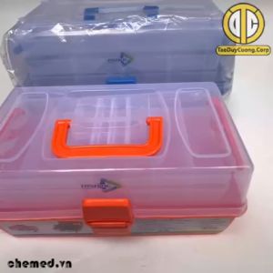 Hộp thuốc đa năng y tế 2 3 tầng chính hãng Taishing