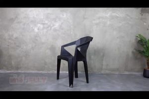 เก้าอี้พลาสติก Jelly เก้าอี้มีพนักพิง เก้าอี้กินข้าว เก้าอี้นั่งเล่น เก้าอี้คาเฟ่ DC-23 มี 4 สี #พร้อมส่ง