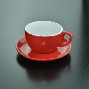 Nordic Semi-Gloss Professional Latte Cup for WBC Competition Thickened round Bottom Commercial Use in Coffee Shops Cappuccino