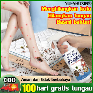 Hapus tungau dalam 1 detik YUESHUXIN Pembasmi Kutu Kasur 300ml 100% menghilangkan tungau dan bakteri pada sofa kasur pakaian mainan mewah 100 hari bebas tungau Aman dan tidak berbahaya(GUN KILLER Pembasmi kutu PEMBASMI KUTU SOFA Obat Pembasmi Kutu Kasur)