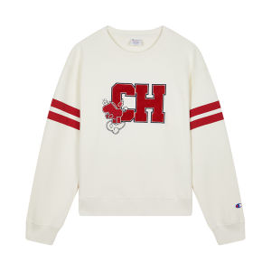 Champion | Horse Year Series Round Neck Womens Sweatshirt Red