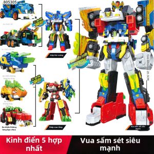 MINI FORCE | Đồ chơi robot biến hình hợp thể cho bé trai