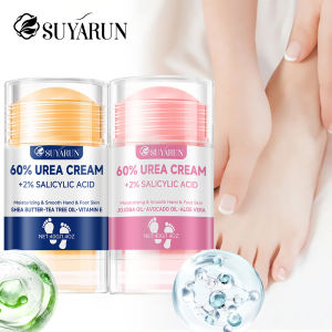SUYARUN 60% Urea Foot Cream Stick - Moisturizing & Exfoliating Cracked Heel Repair Deep Hydration for Dry Feet Long Protectio