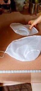 Saringan Kain Nilon Bentuk Mangkuk / Nylon Mesh Filter