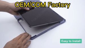 Hard Case for iPad 7 8 9th 10.2 Air 4 5 6 10.9 Pro11 with Pencil Holder Clear Full Protective Casing