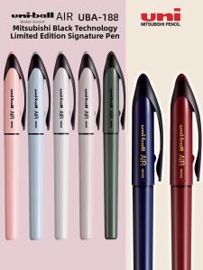 Uni Mitsubishi Pencil | Bút Vẽ Không Khí Cầu Công Nghệ Đen Giới Hạn Bằng Vàng