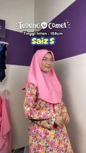 Tudung Sekolah Dua Lapis by Tudung Si Comel - Tudung Sekolah Dua Lapis / Tudung Koshibo / Tudung Sekolah Labuh / Tudung Budak / Tudung Sekolah Rendah Dan Menengah