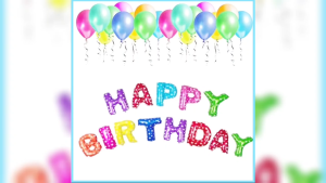 Happy Birthday Foil Balloon Set - Perfect for Party Decoration - 16inch Size