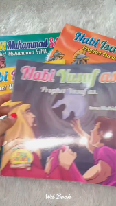 Buku Cerita Seri 25 Nabi Bilingual 2 Bahasa Full Warna
