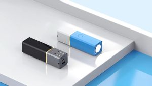 Mini Power Bank 5000mAh Portable Fast Charging 3 In 1 Battery Bank With Strong Flashlight For Samsung Huawei Xiaomi Smart Phone