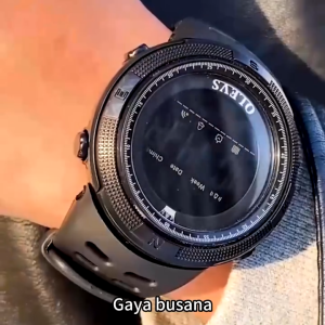 OLEVS Jam Tangan Pria Original Anti Air 50 Meter tali Multifungsi Digital Fashion Watch Men Cod