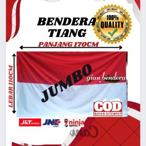Bendera Indonesia / Bendera merah putih jumbo 170x100 cm