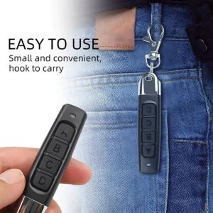 433MHz Cloning Remote Control RF Clone Copy Remote Control Garage Gate Door Opener Remote Key Duplicator for Home Safety