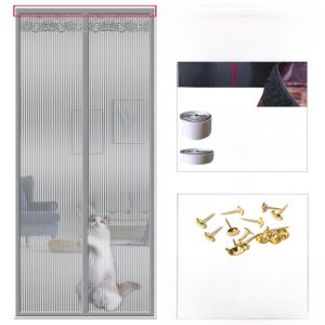 Summer Home Use Magnetic Absorption Encrypted Mosquito Door Curtain Large Door Mosquito Net Fly Proof Ventilation Screen Door