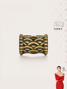 Golden Dragon Scale Hand Rope 5D Solid Gold