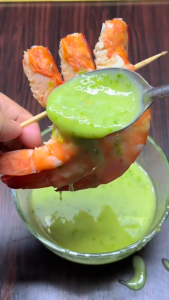 Green Chili Sauce for Seafood – Spicy Tangy Dip 120ML For Sinigang Party Daily Meals