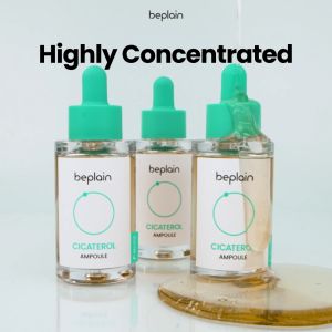 [beplain Official] 🇸🇬 Cicaterol Ampoule 30ml-Soothe & Hydrate In 10 Min 5x More Cica ConcentrationFaster Effective Soothing
