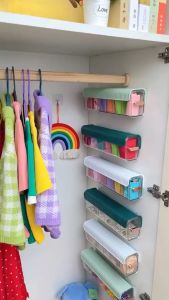 Hộp đựng tất vớ đồ lót - Khay nhựa để đồ trang sức treo tủ gọn gàng ngăn kéo thông minh