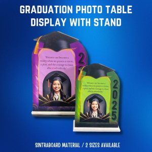 Graduation Photo Table Standee - 2 sizes available