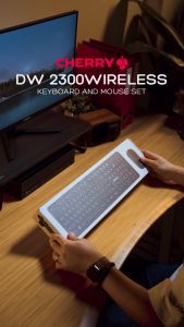 Cherry DW2300 Wireless Keyboard and Mouse Set (Silent)