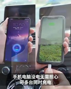 Jump Start Aki Power Bank J13 & Wireless Charging Jumper Aki Emergency