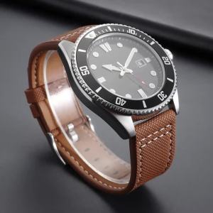 20mm 22mm Leather Watch Straps for Seiko for IWC Sport Bracelet Quick Release Black White Gray Red Wrist Belt Band for Men Women