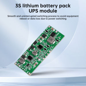 DC 12V 3A UPS Uninterruptible Power Board 3S Lithium Battery Pack Module Automatically Switches Between Charging And Discharging