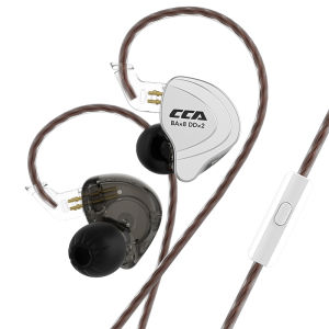 Tai Nghe CCA C10 HiFi 4BA+1DD Hybrid In-Ear Với Tính Năng Khử Tiếng Ồn Chủ Động Dành Cho DJ Game Thủ Thể Thao Tai Nghe Nhạc Có Dây.