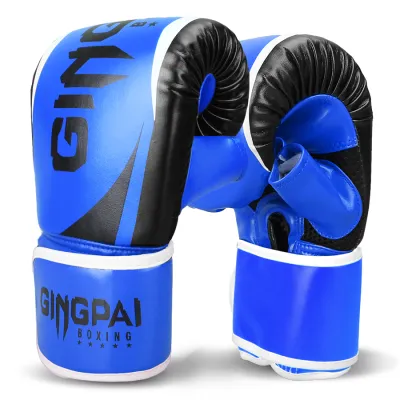 GINGPAI Boxing Gloves for Men Women KidLeather Boxing Gloves for Punching BagKickboxingMuay Thai Fighting Gloves