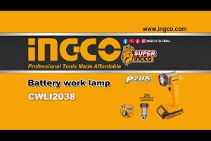 Đèn pin làm việc cầm tay dùng pin INGCO CWLI2038 (Không bao gồm pin và sạc)