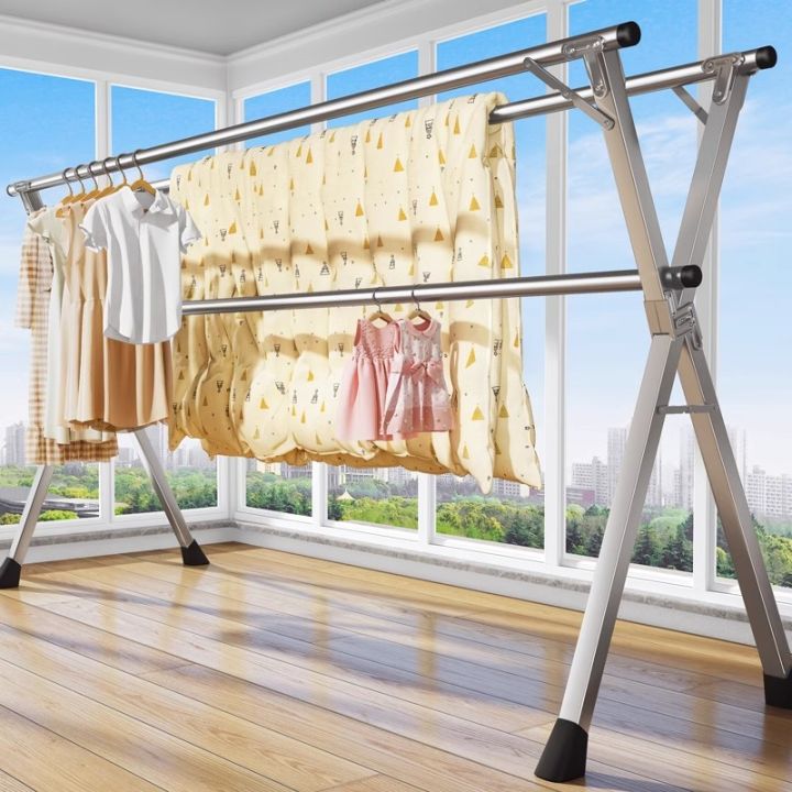 Foldable Clothes Drying Rack Stand Stainless Sampayan 240CM/160CM ...