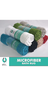 ETC Microfiber Bath Rug 40 x 60cm (BR101)