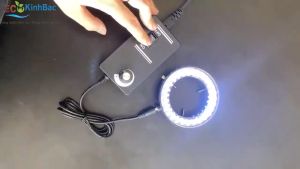 Bộ đèn vòng LED hỗ trợ kính hiển vi 62mm siêu sáng
